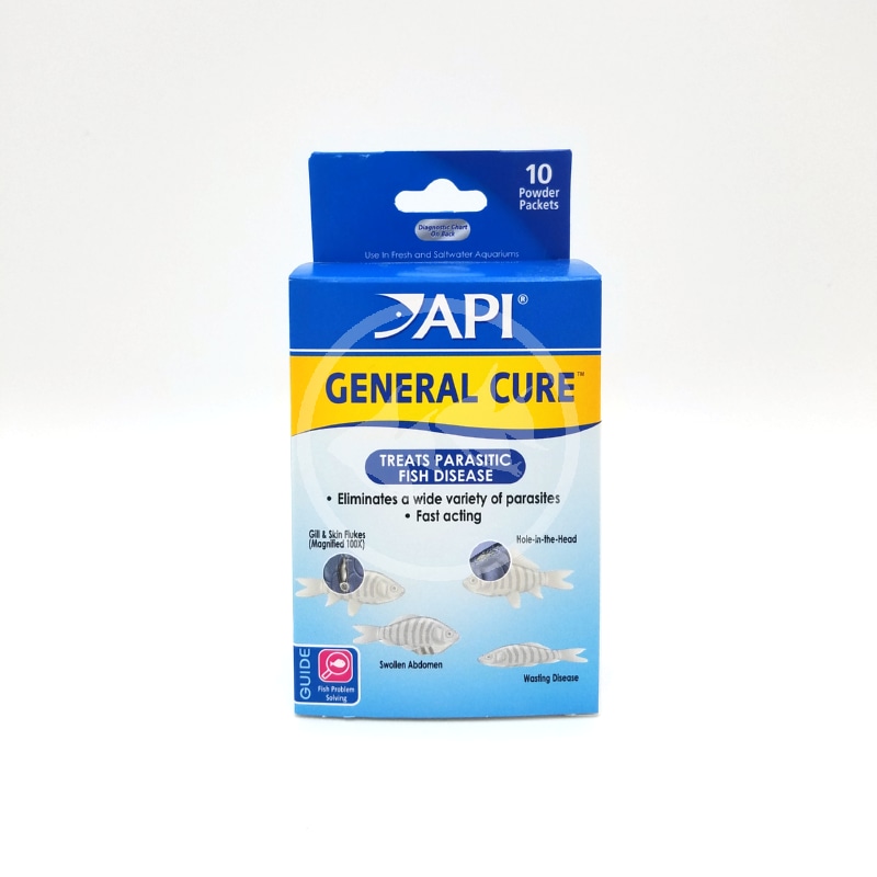 API GENERAL CURE 10 PACKETS - Aquatics Unlimited