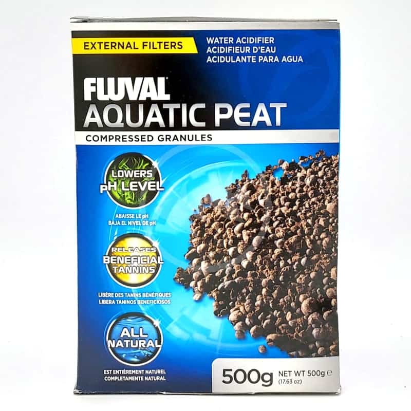17.6 oz Fluval Peat Granules Soften Aquarium Water 500 Gram