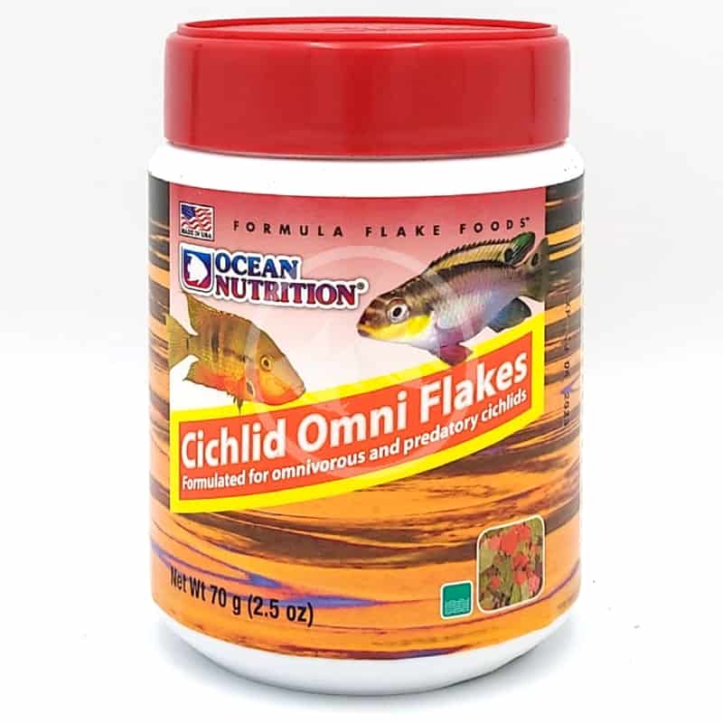 ocean nutrition cichlid omni flakes