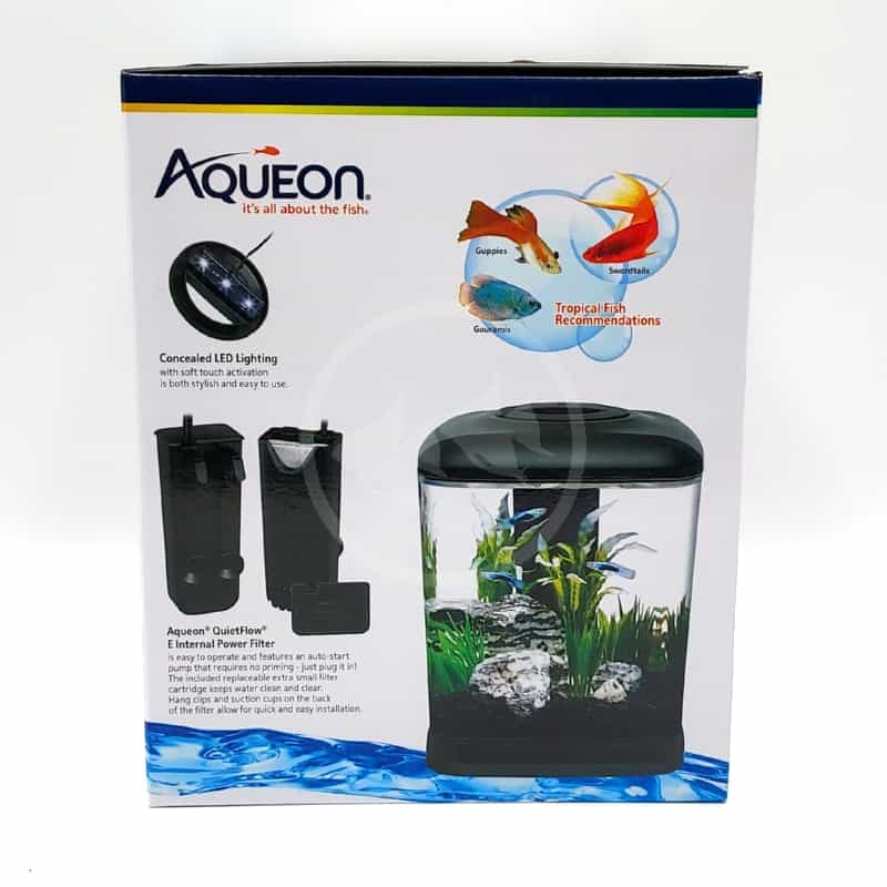 Speciaal meesterwerk Doodskaak AQUEON LED MINICUBE 1.6 GAL - Aquatics Unlimited