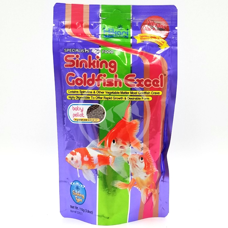 Hikari Saki Fancy Goldfish Food – Sinking Baby Sticks – Premium Grade – 4971618420534