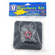 The SF BAY BRINE SHRIMP HATCHERY KIT packaging features a central magnified viewing panel, labeled Hatch Baby Brine Shrimp for Baby Fish & Reef Tanks, with a blue and red logo. The plastic packaging remains unopened.