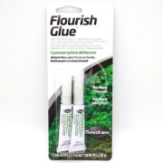 Seachem Flourish Glue, with two 8 gm tubes of cyanoacrylate adhesive, is perfect for attaching moss and plants to rocks, driftwood, and gravel. Eliminate the need for threads and weights with this effective solution!.