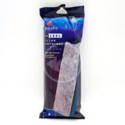 The CORALIFE BIOCUBE FILTER CARTRIDGE 2 PACK in blue and purple packaging with an image of the cartridge is vital for maintaining clear water by eliminating odors and discoloration, ensuring a pristine aquatic environment.