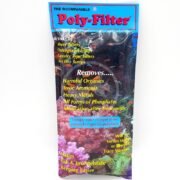 The POLY-FILTER 4X8 for aquariums is versatile in power and undergravel filters, efficiently removing organics, ammonia, phosphates, metals, and medications to simplify fish and invertebrate care.