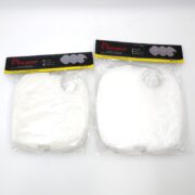 Two packages of the AQUATOP FINE FILTER PAD 3 PACK CF-SERIES are displayed. Each contains five white filter pads, sealed in clear plastic with Aquatop branding.