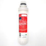AQUATIC LIFE RO TWIST SEDIMENT CARTRIDGE is white with a red label featuring specifications, a barcode, branding elements, a website address at the bottom, and supports aquatic life protection.