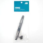 A sealed plastic bag containing an HMS Hydra 32HD Bracket with screws, labeled with a blue and white tag at the top that reads HMS Hydra 32HD Bracket and shows the AquaIllumination logo.