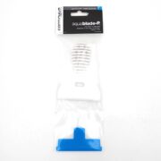 A packaged aquarium cleaning tool labeled “aquablade P” by Continuum Aquatics, featuring a white handle and a blue blade, designed for use with acrylic and glass aquariums.