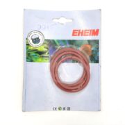 A package of EHEIM aquarium replacement O-rings, displayed on a white and blue backing card with the EHEIM logo in red and images of aquatic plants and fish in the background.