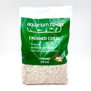 AQUARIUM CO-OP CRUSHED CORAL 1 LB BAG