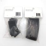 Two bags of EcoTech Marine aquarium filter foam pads in clear plastic packaging with white labels and barcodes, displayed side by side on a white background.