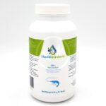 A white bottle labeled Liquid Gardens GH+ Remineralizer, intended for use with RO/DI water, with green and blue accents and text, and a net weight of 250 g (8.18 oz), on a plain white background.