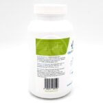 A white bottle labeled Liquid Gardens with product information and usage instructions on the back, standing upright on a white background. The label includes green and blue text and a barcode at the bottom.