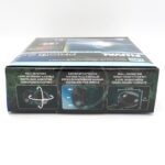 The image shows the bottom of a FLUVAL PRISM 2.0 LED box, featuring illustrations and multilingual text highlighting its adjustable positioning, easy-mount suction cup, and compact size.