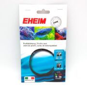 A package of EHEIM profile seal for aquarium filters, showing a black rubber ring in a clear window, with images of fish and coral, and product details in multiple languages on the front.