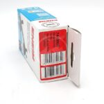 A partly open cardboard box labeled “EHEIM 7443900 JAGER HEATER HOLDER” with German text, barcode, and the brand name EHEIM sits on a white surface. It is compatible as a holder for the EHEIM Jager heater.