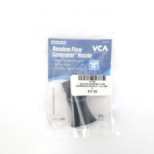 The VCA RFG Random Flow Generator Nozzle Loc-Line ($17.99) is packaged for 1/2" Loc-Line, creates a random flow pattern with no moving parts, and is easily compatible with Loc-Line fittings.
