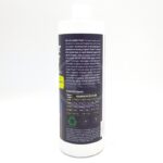 A white bottle with a dark label displays setup and dosage directions for ENDICH COPPER POWER SW 16 OZ aquarium treatment, featuring white and gray text, a recycling icon, and instructions in a table format.