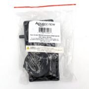 A sealed plastic bag containing an Aquascape Pond Aerator PRO 60 Replacement Diaphragm Kit with product label and a warning about cancer and reproductive harm.