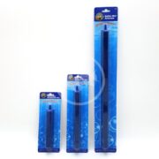 Three packages of blue Bubble Mist bendable air walls for aquariums in six-inch, nine-inch, and twelve-inch lengths.
